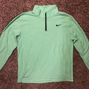Bright green Nike pullover